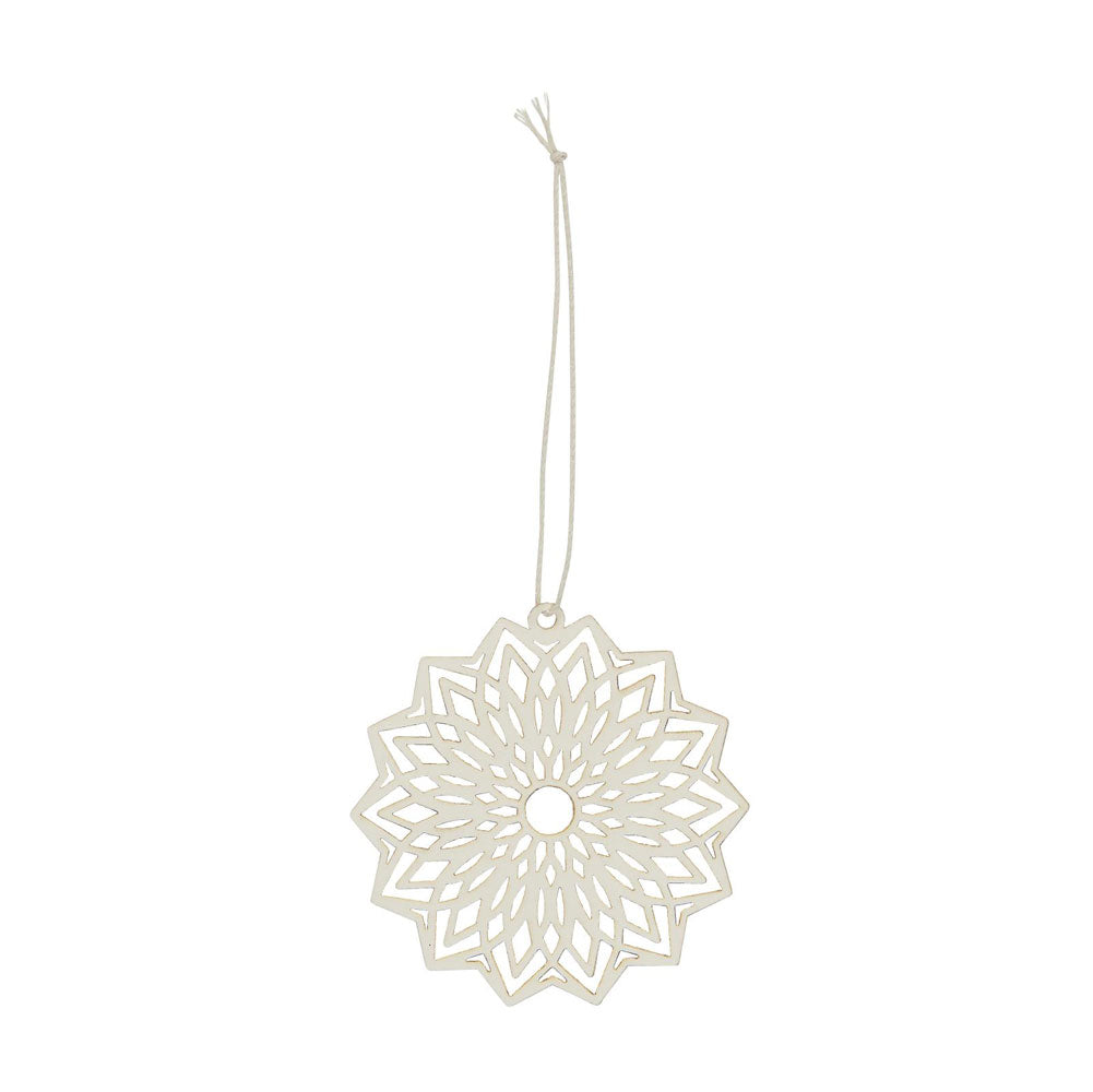 Scherenschnitt Anhänger Blume Ø 8cm - Der karierte Hund®