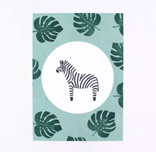 Perlenfischer Stempel - Zebra - Der karierte Hund®